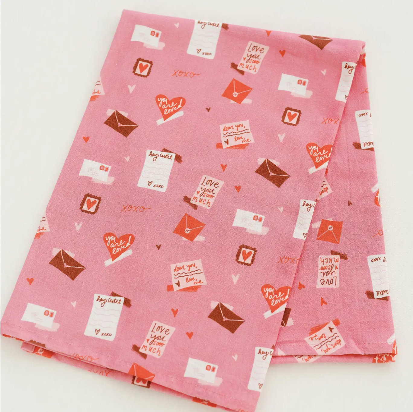 Doe A Deer - Love Notes Tea Towel - Thumbnail 2