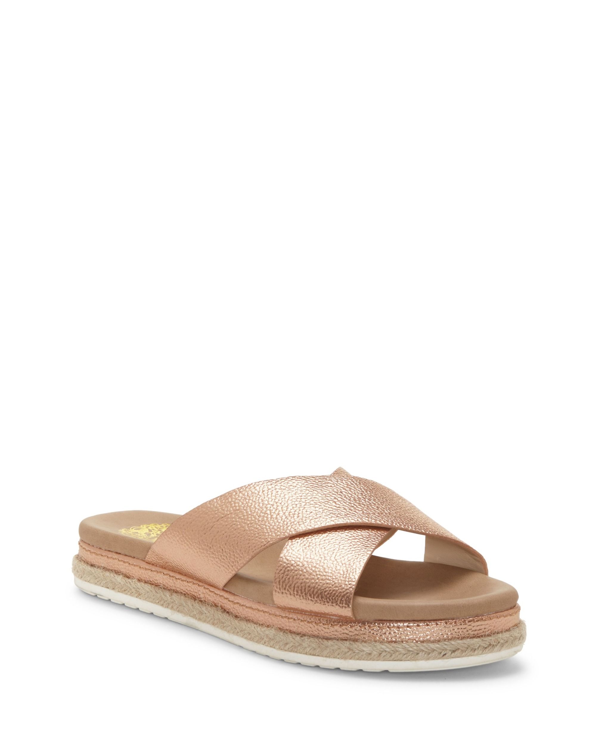 Vince Camuto Rickert Sandal Warm Gold ELLA JAYMS